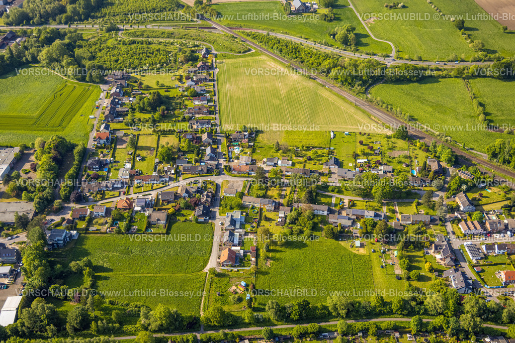 Hamm230506668 | Luftbild, Wiesenfläche Wohnsiedlung Neuhof, Bockum-Hövel, Hamm, Ruhrgebiet, Nordrhein-Westfalen, Deutschland