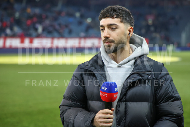 UEFA Europa League 2025/26: SK Sturm Graz vs SK Brann | Graz, Austria, 29.JAN.26 - SOCCER - UEFA Europa League, SK Sturm Graz vs SK Brann Bergen. The image shows Jacob Italiano (GAK).