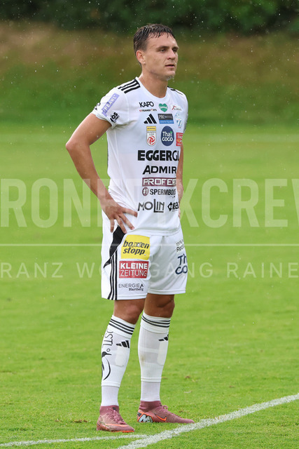 Friendly Match: SC Weiz vs TSV Hartberg in Weiz | Weiz, AUSTRIA, 01.JUL.26 - SOCCER - ADMIRAL Bundesliga, SC Weiz vs TSV Hartberg, test match. The image shows Lukas Fridrikas (Hartberg).