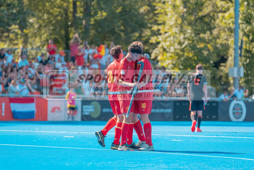 HK_20230711_101302 | Euro Hockey MU18 Spain vs Netherlands Championship Girls &amp; Boys am 11.7.2023 CHTC , Krefeld ,