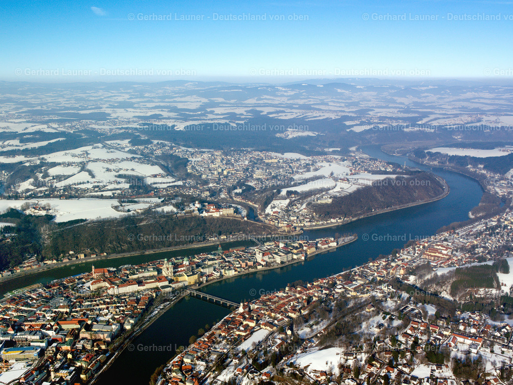 26B0207 | Donau und Inn bei Passau