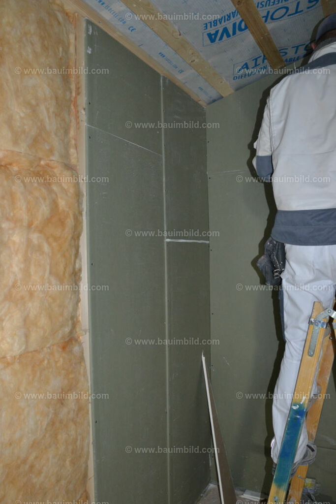 bib-lg18-putzarbeiten-0157 | Nach LV-Leistungsgruppen sortierte Detailfotos über den Bau eines Hauses. Alle Hausbau-Bilder direkt vom Urheber und Autor der Website Haus-Selber-Bauen.com