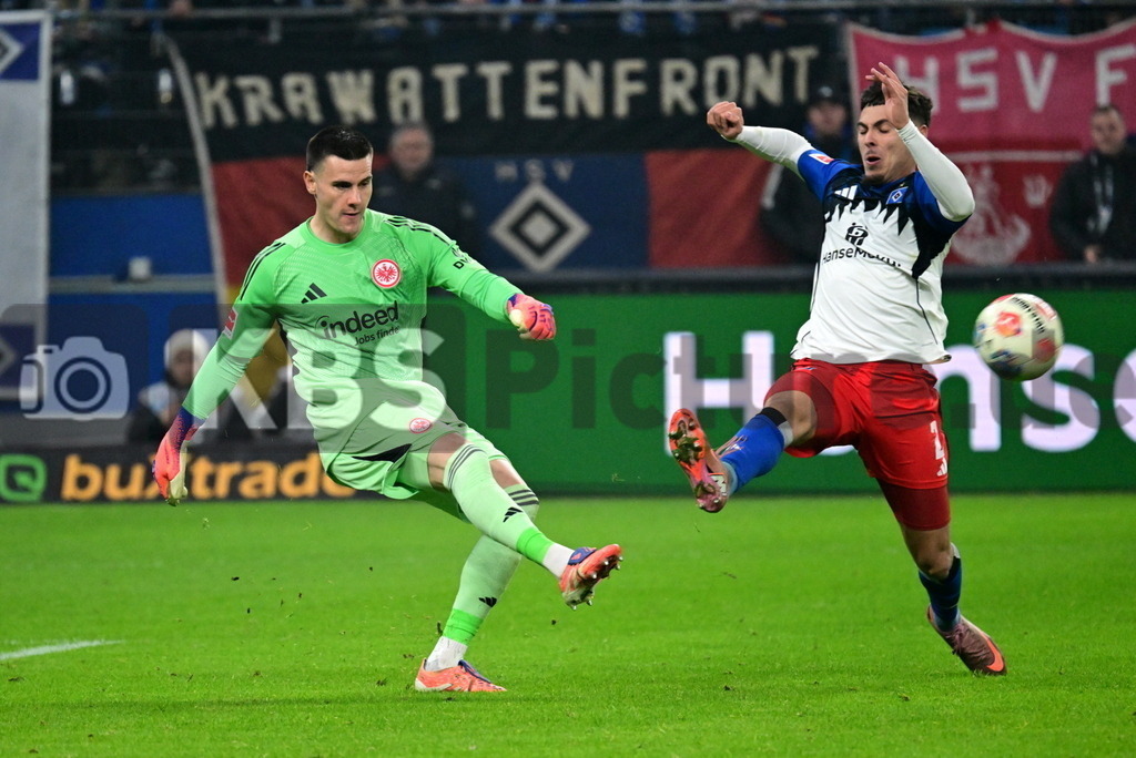 KBS Picture_HSV-Frankfurt_011 | v.l. Zetterer Michael (Eintr. Frankfurt) , Mikelbrencis William (HSV) ,Sportplatz :  Volksparkstadion, - Realisiert mit Pictrs.com