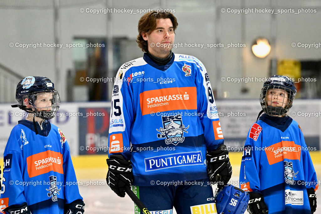 ESC SPARKASSE STEINDORF vs. EHC Althofen | #95 Gelfanov Ruslan ESC Steindorf, Nachwuchs ESC Steindorf, ESC SPARKASSE STEINDORF vs. EHC Althofen, ESC SPARKASSE STEINDORF vs. EHC Althofen am 06.03.2026 in Steindorf (Ossiachersee Halle), Austria, (Photo by Bernd Stefan)