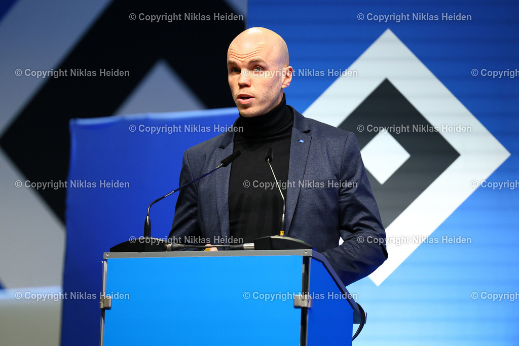 NH_HamburgerSV_Mitgliederversammlung_18022026 | Henrik Köncke (Präsident, Hamburger SV e.V.)News I Hamburger SV I Mitgliederversammlung für das Geschäftsjahr 2024/25 I 18.02.2026 I HSV-Zentrum am Volkspark