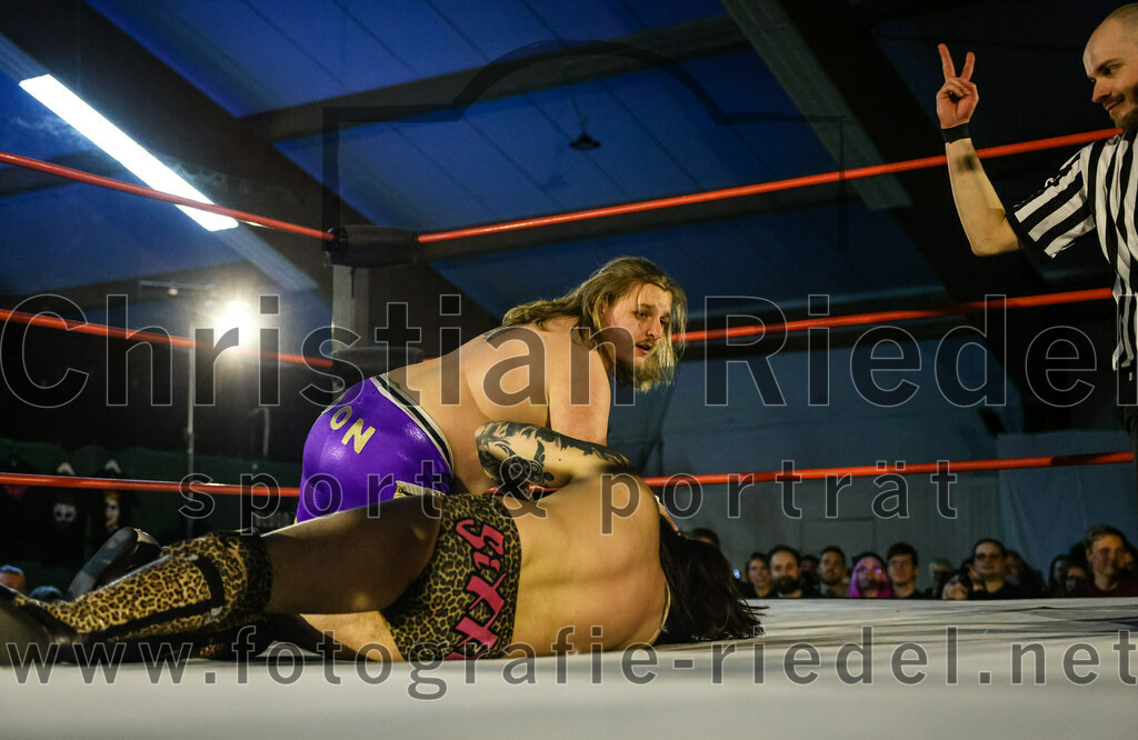 2023-03-11_031_EWS_Wrestling_ERDING | Erding, Deutschland, 11.03.2023:
Wrestling, Saison 2023, EWS Wrestling ERDING

Foto: Christian Riedel / fotografie-riedel.net