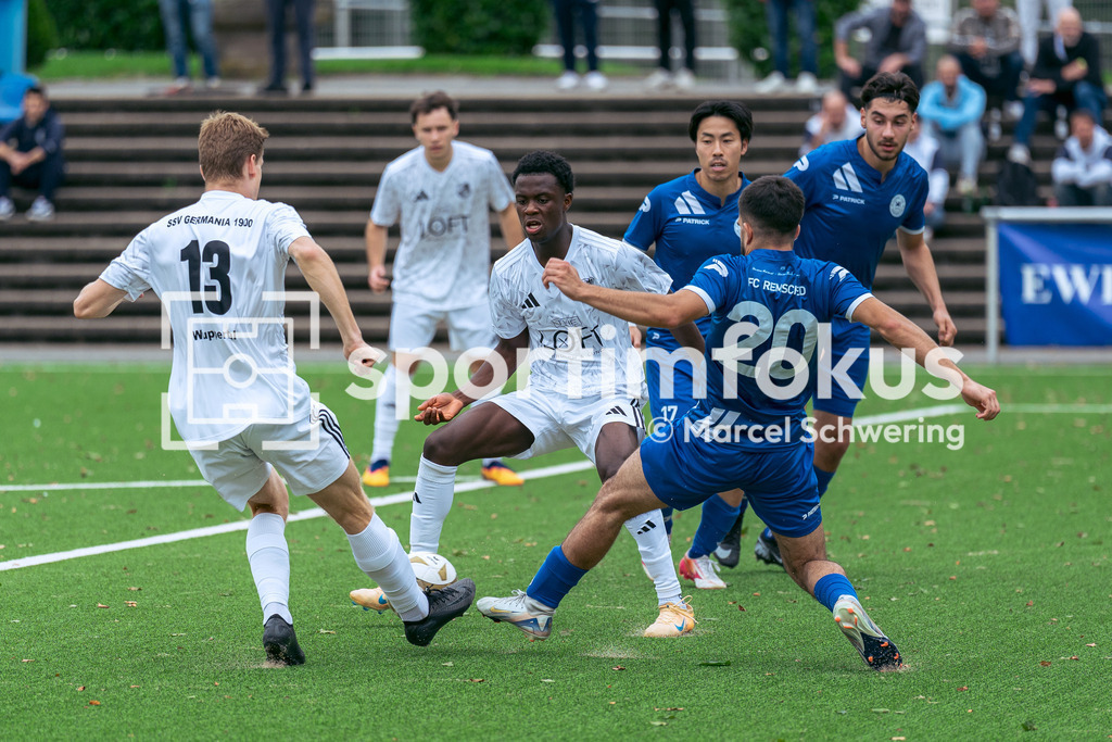SSV Germania Wuppertal – FC Remscheid | Bezirksliga Niederrhein, Gruppe 2: SSV Germania Wuppertal gegen FC Remscheid, Wuppertal, 30.08.2026. Endstand: 3:3. sportimfokus / Marcel Schwering - Realisiert mit Pictrs.com