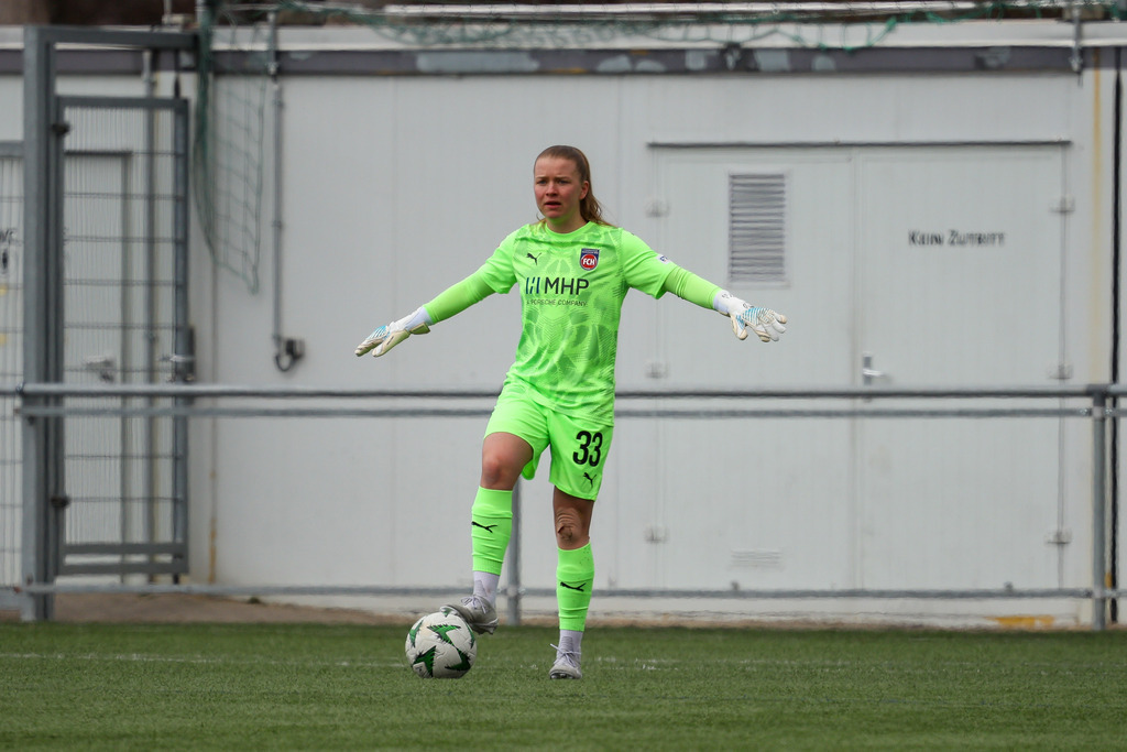 20260329-FCH-WaldebeneStuttgart_018 | 1.FC Heidenheim 1846 vs. FSV Waldebene Stuttgart, Fußball, Frauen, Oberliga, 2025/2026, 15. Spieltag, 29.03.2026 in Heidenheim, Kunstrasen b. Voith-Arena West(Foto: Michael Bulling) - Realisiert mit Pictrs.com