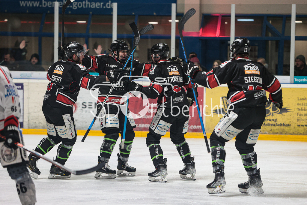 EHC Königsbrunn - TSV Peißenberg | Die Hausherren jubeln zum ersten mal / Das 1-0 durch Marco STERNHEIMER (EHC #6)