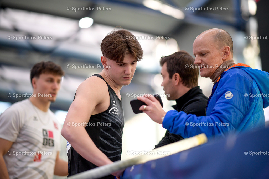 250208_xkaix_DM Mehrkampf_49 | 08.02.2025, xkaix, Leichtathletik 20. Deutsche Meisterschaften, Mehrkampf Halle v.l. Theodor Keller (SSV Ulm 1846) - Realisiert mit Pictrs.com