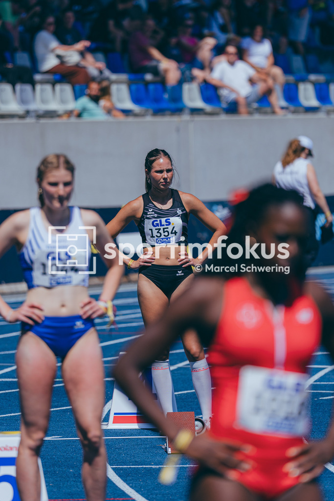 DM U23 U18 Bochum 2026 | Sophie Albrecht (Sportclub Magdeburg), Startnummer 1354, 400 Meter Hürden, Deutsche Meisterschaften der U18 &amp; U23 2026, Lohrheidestadion Bochum-Wattenscheid, 04.07.2026 Foto: Marcel Schwering / sportimfokus - Realisiert mit Pictrs.com