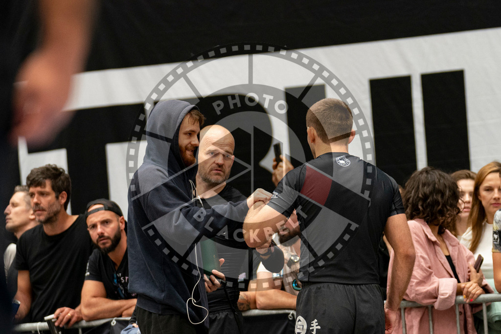 20230916PBB2098 | Fighters compete during the grappling tournement ADCC Trials (European, Middle East and African Championship) in Warsaw, Poland, on September 16, 2023.