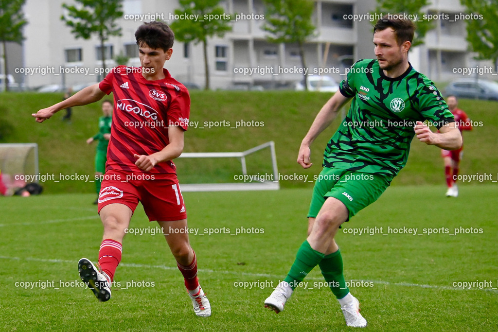 SC Landskron vs. SV St. Jakob  | #19 Mario Marjanovic SV St. Jakob, #15 Ingo Mailänder SC Landskron, SC Landskron vs. SV St. Jakob , SC Landskron vs. SV St. Jakob  am 16.05.2024 in Villach (Sportpark Landskron), Austria, (Photo by Bernd Stefan)
