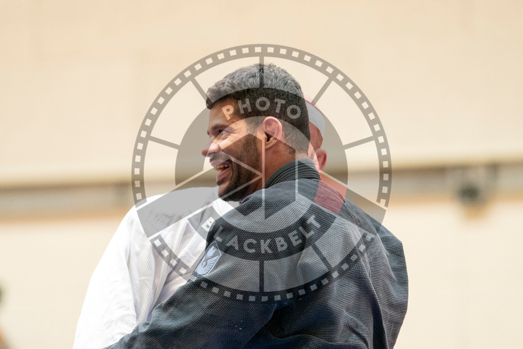 20231118PBB10978 | Fighters compete during the AJP Tour 600 Frankfurt Championship in Frankfurt/Main, Germany, on November 18, 2023.