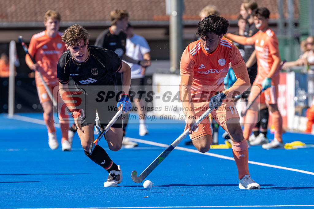 HK_20240628_102499 | MU18 Länderspiel Germany - Niederlande am 28.6.2024 Crefelder HTC, Krefeld ,