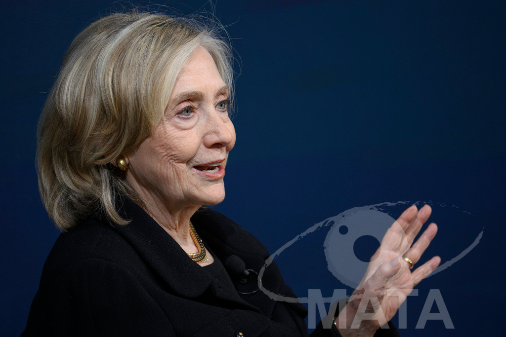 _DWA3753 | Die US-Politikerin Hillary Clinton auf der Veranstaltung Bridging Scholarship and Statecraft im Rahmen der Münchner Sicherheitskonferenz 2026. München, 13.02.2026 Bayern Deutschland  - Realisiert mit Pictrs.com