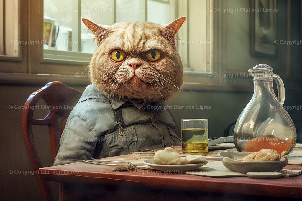 katze grimmig1 | Fotostudio von Lieres Wedemark - hier können Sie von uns erstellte Wandbilder direkt bestellen. Das Angebot wird laufend erweitert.