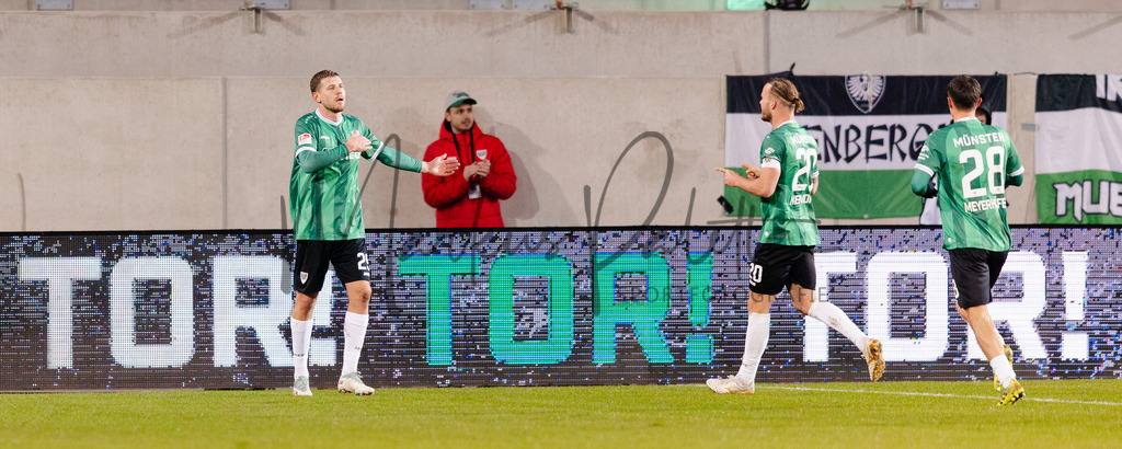 2. Bundesliga, Saison 2025/26, 21. Spieltag: SC Preußen Münster - VfL Bochum | Münster, 06.02.2026: 2. Bundesliga, 21. Spieltag, SC Preußen Münster gegen VfL Bochum im LVM-Preußenstadion in Münster. Foto: sportfotografie.ms | Markus Paletta - Realisiert mit Pictrs.com