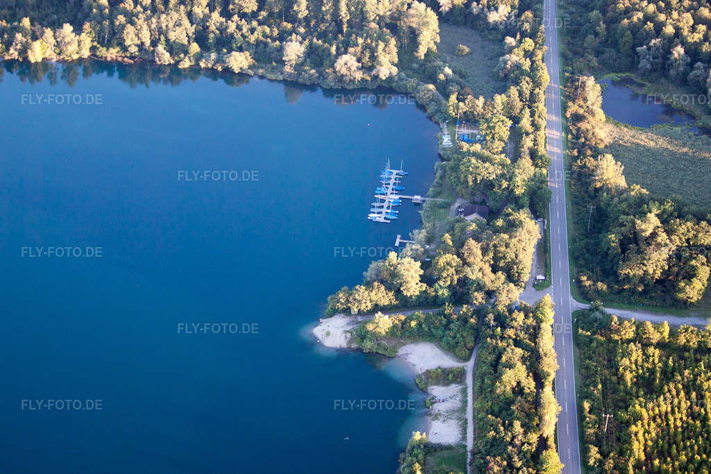 Luftbild: Segelkameradschaft Leopoldshafen e.V im Ortsteil Leopoldshafen in Eggenstein-Leopoldshafen im Bundesland Baden-Württemberg in Deutschland. Foto: IMG_59712.jpg vom 04.09.2013 durch Werner Riehm/FLY-FOTO.de