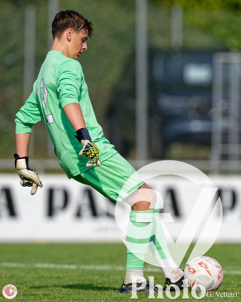 GenevaCup Group Phase - FC Meyrin v Everton FC | during the GenevaCup Group Phase match between FC Meyrin and Everton FC at Stade des Arberes in Meyrin, Switzerland