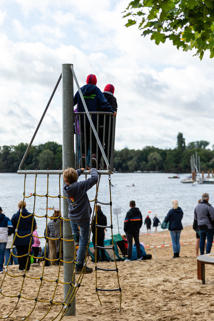 DLRG, Rettungssport, Beach- & Oceanevents, Landesmeisterschaften Freiwasser Rettungssport NRW 2025 13.09.2025 | Kalkar-Wissel, Deutschland - September, 13: Landesmeisterschaften Freiwasser Rettungssport NRW 2025 (Foto: Benedikt Lang (DLRG)) - Realisiert mit Pictrs.com