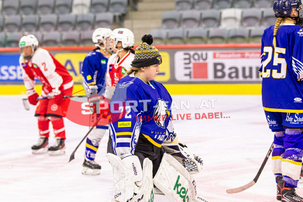 Eishockey DEBL 2023/24 | Eishockey DEBL 2023/24, KAC Frauen - Villach Lady Hawks am 27.09.2023 in Klagenfurt (Heidi Horten Arena), Austria, (Photo by Ernst Krawagner sport-fan.at) - Realisiert mit Pictrs.com