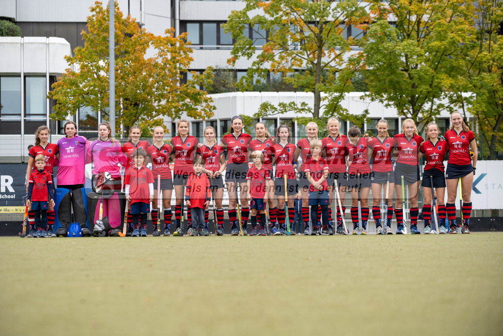 SFE_20231022_0014 | Deutsche Meisterschaft Weibliche U16 Finale Berliner HC - Harvestehuder THC am 22.10.2023 in Köln (Düsseldorfer Hockeyclub 1905 e.V.), Photo: Stephan Fehrmann 2023 (Sports-Gallery)