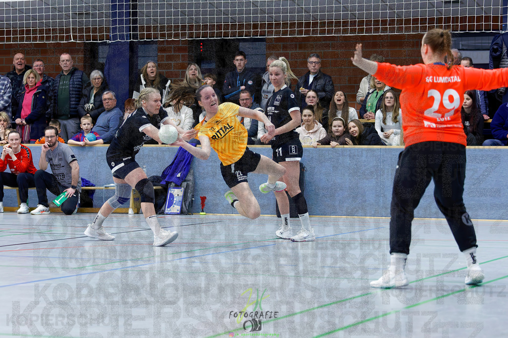 Handball Frauen Oberliga Mitte, HSG Eibelshausen/Ewersbach - HSG Lumdatal | Handball Frauen Oberliga Mitte, HSG Eibelshausen/Ewersbach - HSG Lumdatal am 21.02.2026 in Dietzhölztal-Steinbrücken (Sporthalle am Hammerweiher)Photo © 2026 - Jörg Heinrich - Realisiert mit Pictrs.com