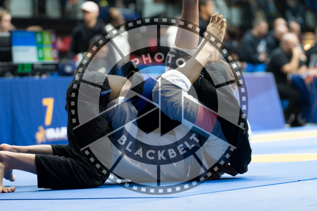 20240119PBB2113 | Fighters compete during the IBJJF European Championship in Paris, France, on January 19, 2024.