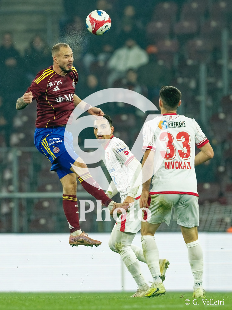 Brack Super League - Servette FC v FC Sion |  during the Brack Super League match between Servette FC and FC Sion at Stade de Geneve in Geneva, Switzerland