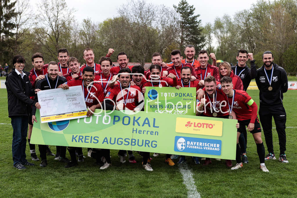 TSV Dinkelscherben - TSV Aindling | Jubelfoto TSV Aindling  / Siegerfoto