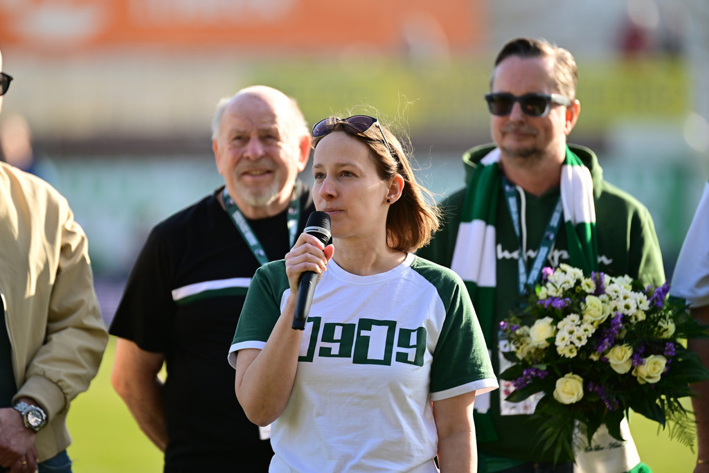 Fußball I Herren I Saison 2024-2025 I Regionalliga Nord I 25. Spieltag I VfB Lübeck - SSV Jeddeloh | Der Sportfotograf. - Realisiert mit Pictrs.com