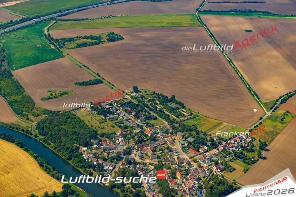 Luftaufnahme Großwirschleben Plötzkau - Die Luftaufnahme wurde 2025 vom UL-Flugzeug heraus erstellt ( ohne Drohne ) - Hochauflösende Luftaufnahme - für professionelle Ausdrucke geeignet. Die Geschenkidee !Mit Lizenz und Bildrechte bestellbar