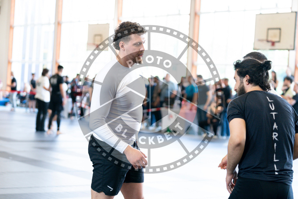 20240608PBB03566 | Fighters compete during the ILLCS VII summer edition luta livre competition in Hannover, Germany, on June 8, 2024.