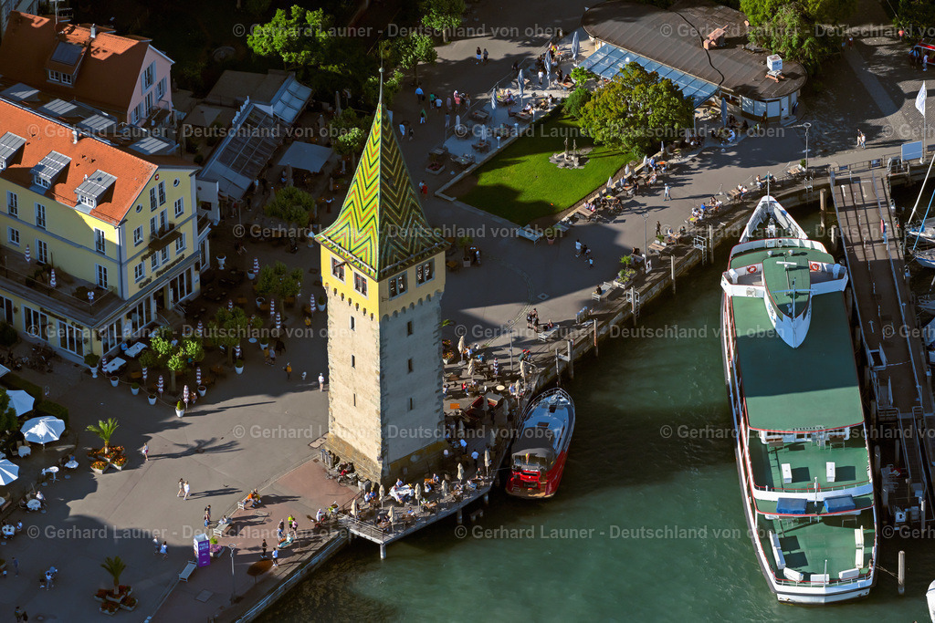 4032743 | LINDAU (BODENSEE) 12.06.2020 Tourismus- Attraktion und Sehenswürdigkeit " Mangturm " in Lindau (Bodensee) am Bodensee im Bundesland Bayern, Deutschland. Weiterführende Informationen bei: Lindau Tourismus und Kongress GmbH. // Tourist attraction and sightseeing " Mangturm " in Lindau (Bodensee) at Bodensee in the state Bavaria, Germany. Further information at: Lindau Tourismus und Kongress GmbH. Foto: Gerhard Launer