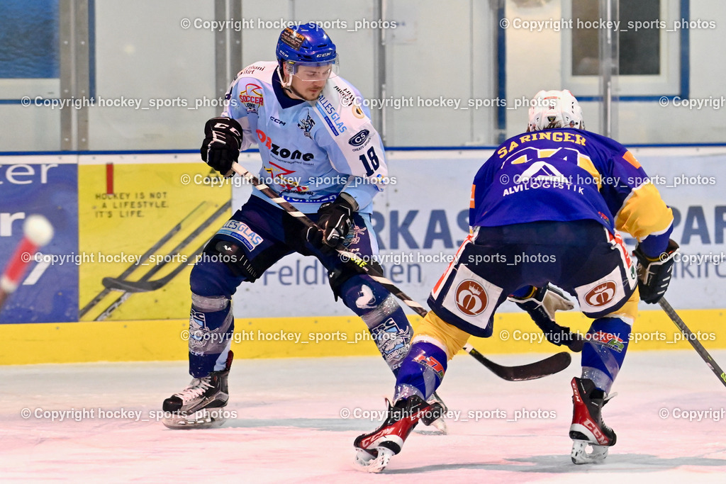 ESC Steindorf vs. HC Kufstein Dragons 25.2.2023 | #18 Pöck Markus, #94 Saringer Dominique