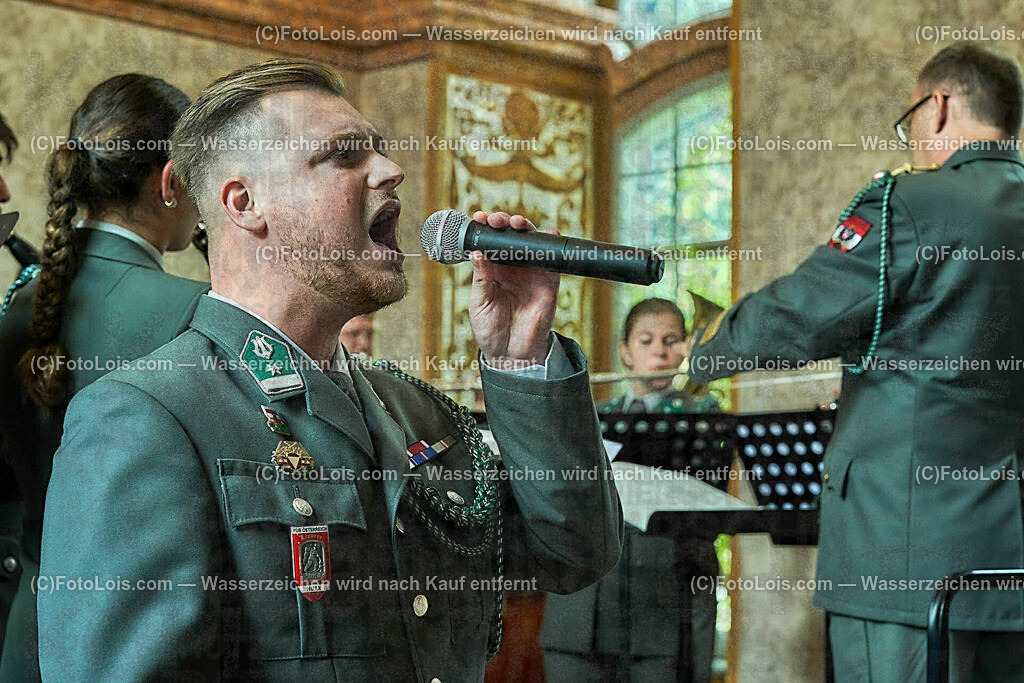 ALS1612_XXXIX-Chopin-Festival_Ausklang_Militaermusikkapelle NOe | (C)FotoLois.com, Alois Spandl, XXXIX. internationales CHOPIN-Festival in der Kartause Gaming, AUSKLANG in der Barockbibliothek mit der Militärmusik Niederösterreich unter der Leitung von Militärkapellmeister Oberst Adolf Obendrauf, So 6. August 2023.