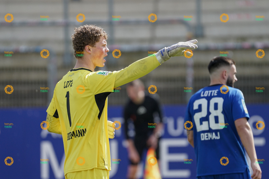 VfL Sportsfreunde Lotte vs. VfL Bochum II U23 - Regionalliga West - 28. Spieltag 2026 | Luca Böggemann, 1 - Realisiert mit Pictrs.com