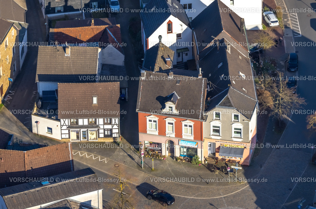 Herdecke260304487 | Luftbild, Fachwerkhaus historische Häuser in der Altstadt, Hauptstraße, Herdecke, Nordrhein-Westfalen, Deutschland