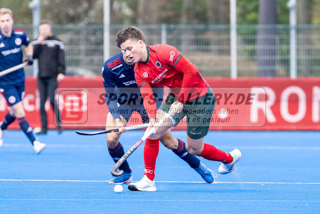 HK_20240323_109893 | 1. Bundesliga Hockey Herren Crefelder HTC - Mannheimer HC am 23.3.2024 Crefelder HTC  Hüttenallee, Krefeld , Julius Hayner ( Crefelder HTC #6 )