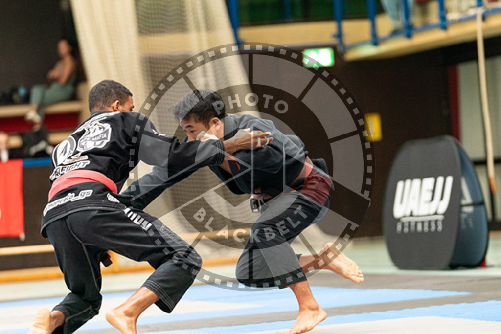 20230826PBB51861 | Fighters compete during the AJP INTLPRO BJJ and grappling competition in Hamburg, Germany, on August 26 2023.