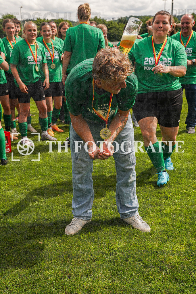 GER, FC Hauingen - SV Waldhaus, Frauen-Fussball, Rothaus Bezirkpokal, Finale, Saison 2024/2025, 29.05.2025 | GER, FC Hauingen - SV Waldhaus, Frauen-Fussball, Rothaus Bezirkpokal, Finale, Saison 2024/2025, 29.05.2025Foto: TH Fotografie/Alessio Bosco