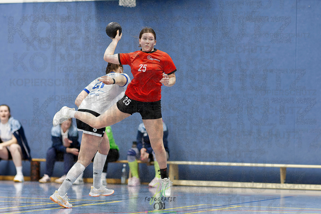 Frauen 2. Bezirksklasse; SG Rechtenbach - HSG Linden II | Frauen 2. Bezirksklasse; SG Rechtenbach - HSG Linden II am 16.11.2025 in Rechtenbach (Sporthalle Rechtenbach)Photo © 2025 - Jörg Heinrich - Realisiert mit Pictrs.com