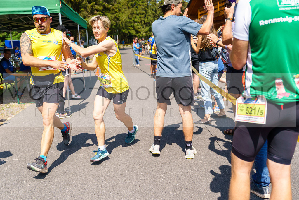 Rennsteig-Staffellauf 2023 | Rennsteig-Staffellauf - Hörschel bis Blankenstein - 17. Juni 2023