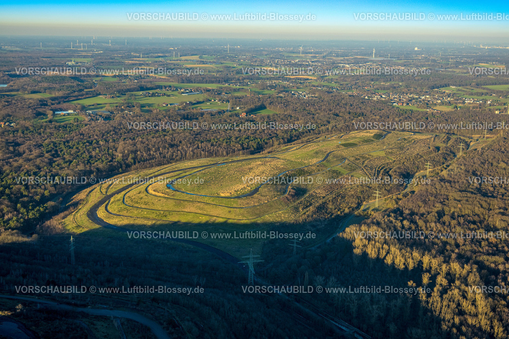 Bottrop230202111 | Luftbild, Halde Schöttelheide, Kirchhellen-Süd, Bottrop, Ruhrgebiet, Nordrhein-Westfalen, Deutschland