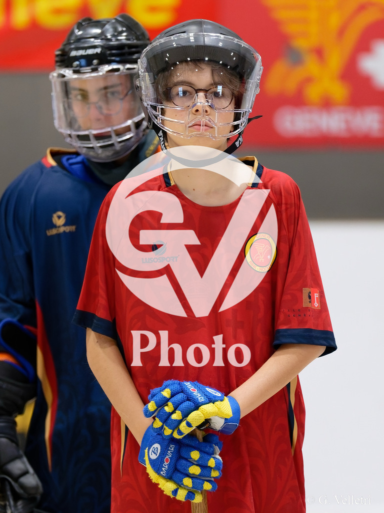 U17  - Geneve RHC B v Geneve RHC A  |  during the U17  match between Geneve RHC B and Geneve RHC A  at Centre sportif de la queue d'arve in Geneve, Switzerland