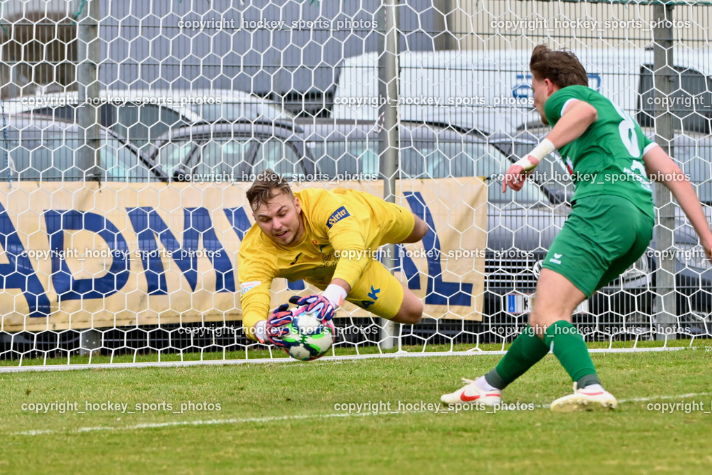 SAK vs. VST Völkermarkt | #99 Arian Rener SAK, #8 Lukas Urnik VST Völkermarkt, SAK vs. VST Völkermarkt, SAK vs. VST Völkermarkt am 21.03.2026 in Klagenfurt (Sportpark Welzenegg), Austria, (Photo by Bernd Stefan)