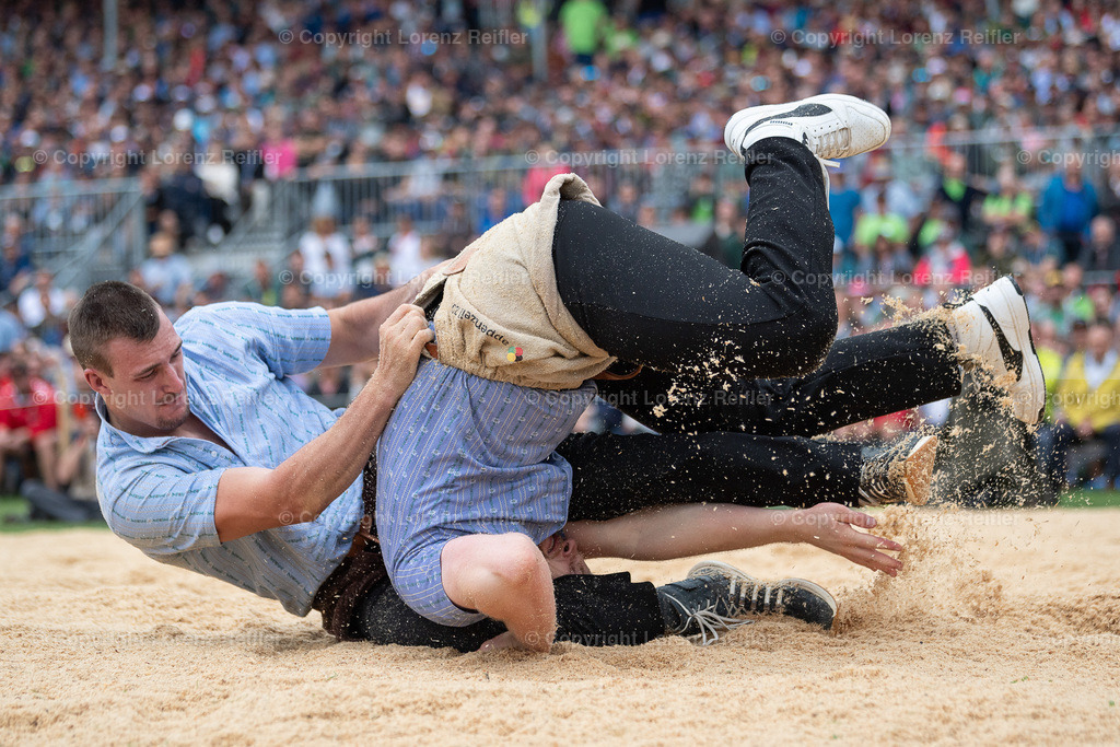 Schwingen -  Eidgenössisches Jubiläums-Schwingfest 2024 2024 | Appenzell, 8.9.24, Schwingen - Eidgenössisches Jubiläums-Schwingfest 2024.
