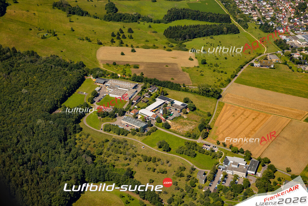 Das Luftbild zeigt : Unterbettringen Schwäbisch Gmünd - Die Luftaufnahme wurde 2024 vom UL-Flugzeug aus erstellt ( keine Drohne ) - Hochauflösende Luftaufnahme - Für grossformatige Ausdrucke geeignet. Die Geschenkidee !Mit Lizenz und Bildrechte bestellbar