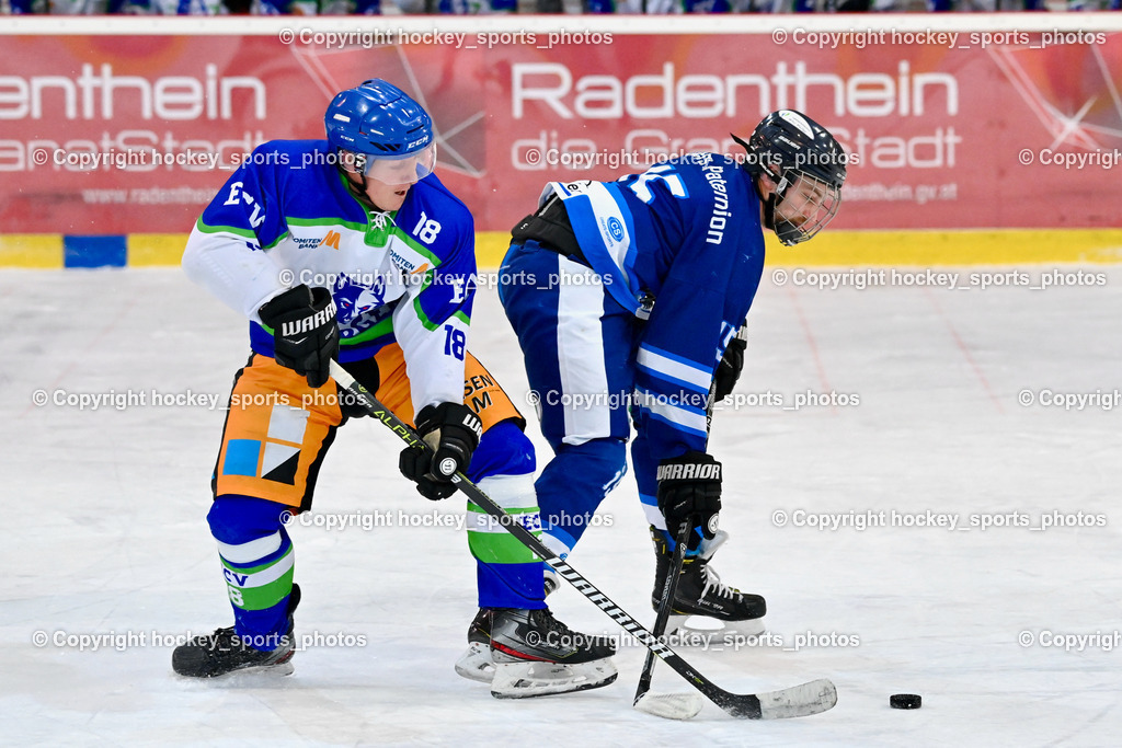  EC Tigers Paternion vs. EC Virgen 8.1.2022 | #18 Wibmer Johannes, #15 Rauter Johann